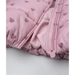 Abrigo acolchado niña rosa Minnie