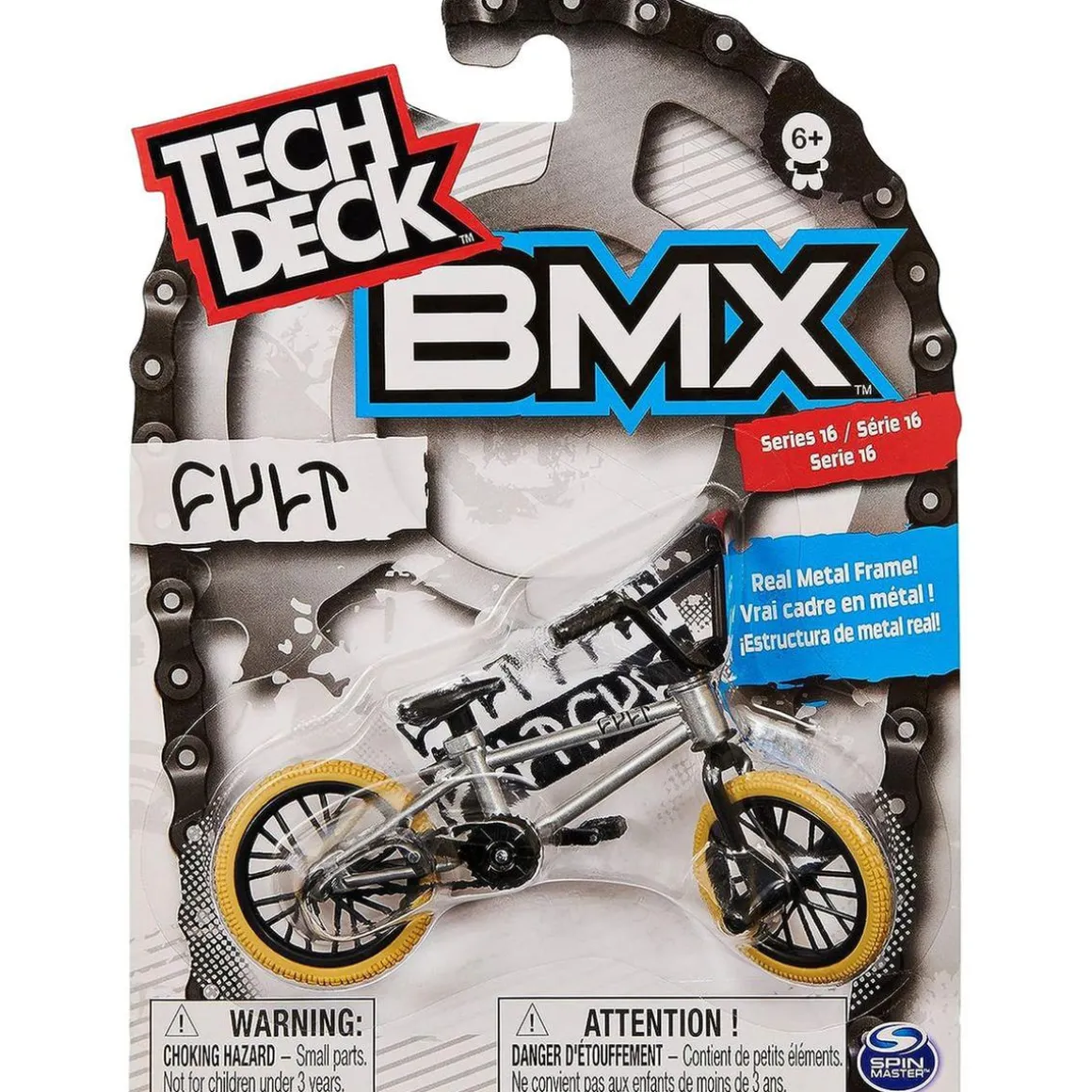 Air Hogs - Bicicleta de dedo BMX coleccionista Figuras/vehículos/Robots, Multicolor (Varios modelos) ㅤ