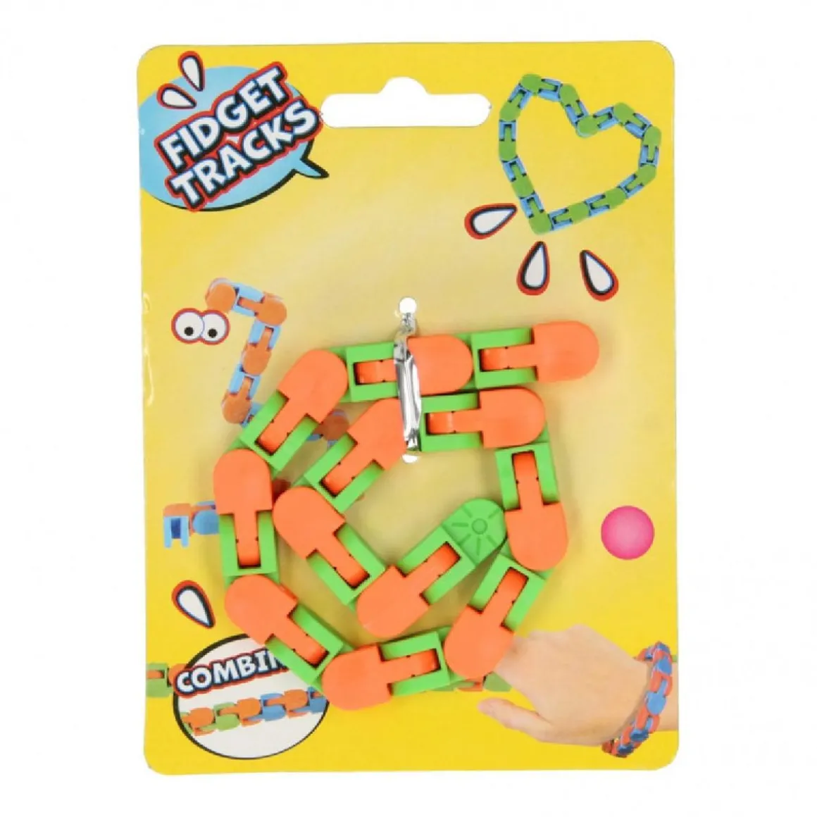 Antiestrés Fidget Wacky Track (Varios colores)
