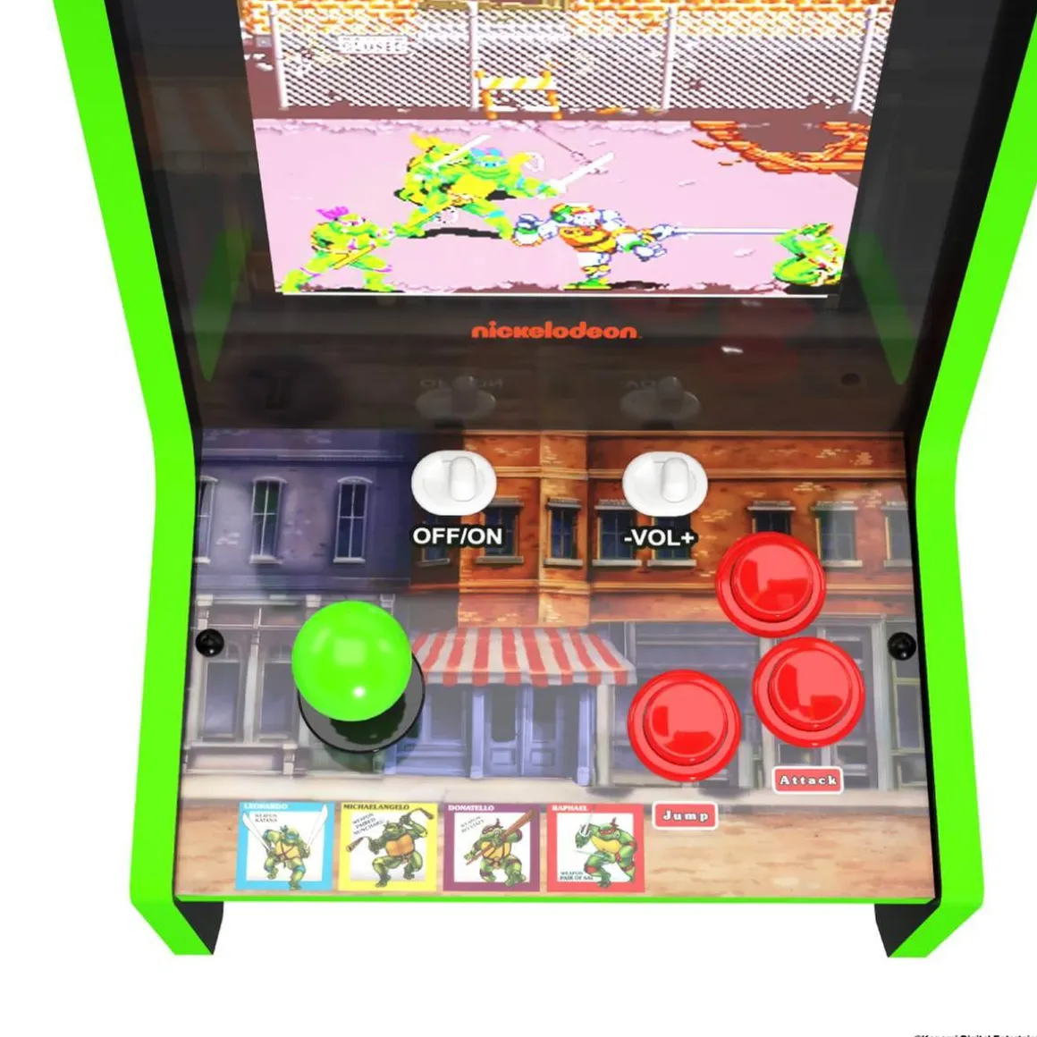 Arcade1Up - Consola sobremesa TEENAGE MUTANT NINJA TURTLES