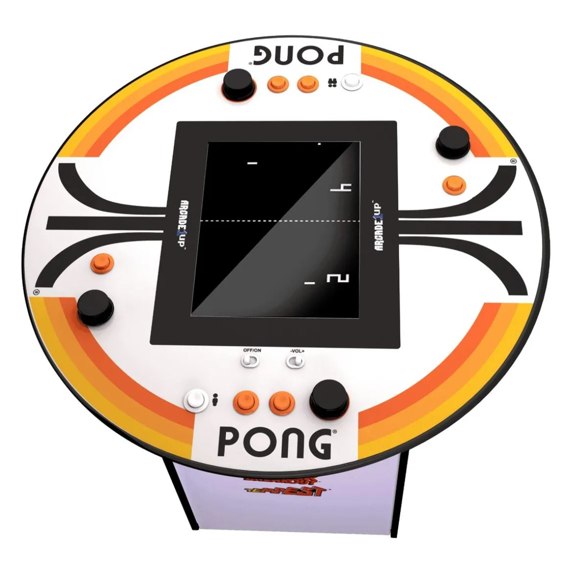 Arcade1Up - Mesa de juegos recreativa Multijugador Pong Arcade Table