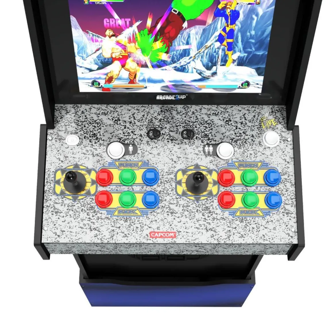 Arcade1Up - Máquina recreativa MARVEL VS CAPCOM
