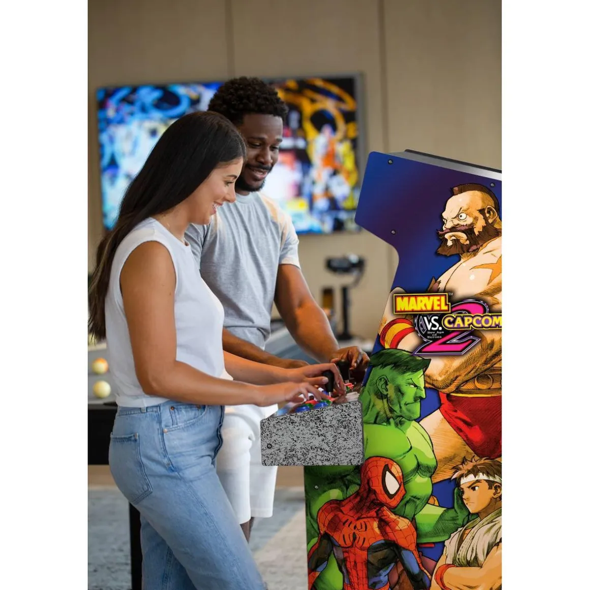 Arcade1Up - Máquina recreativa MARVEL VS CAPCOM
