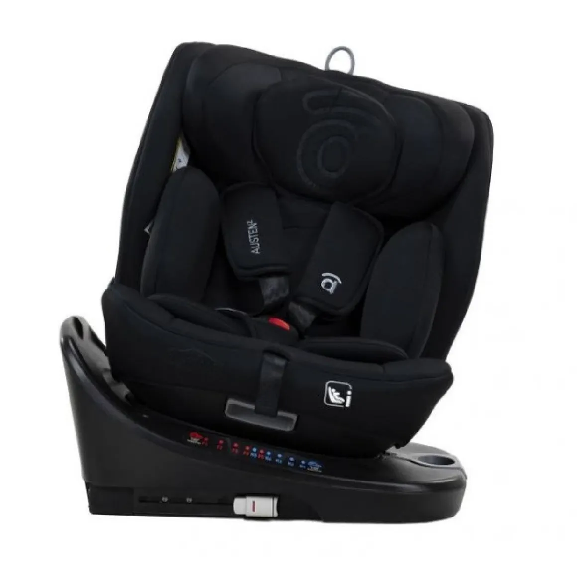Asalvo - Silla de coche Austen negro
