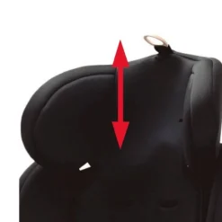 Asalvo - Silla de coche Austen negro