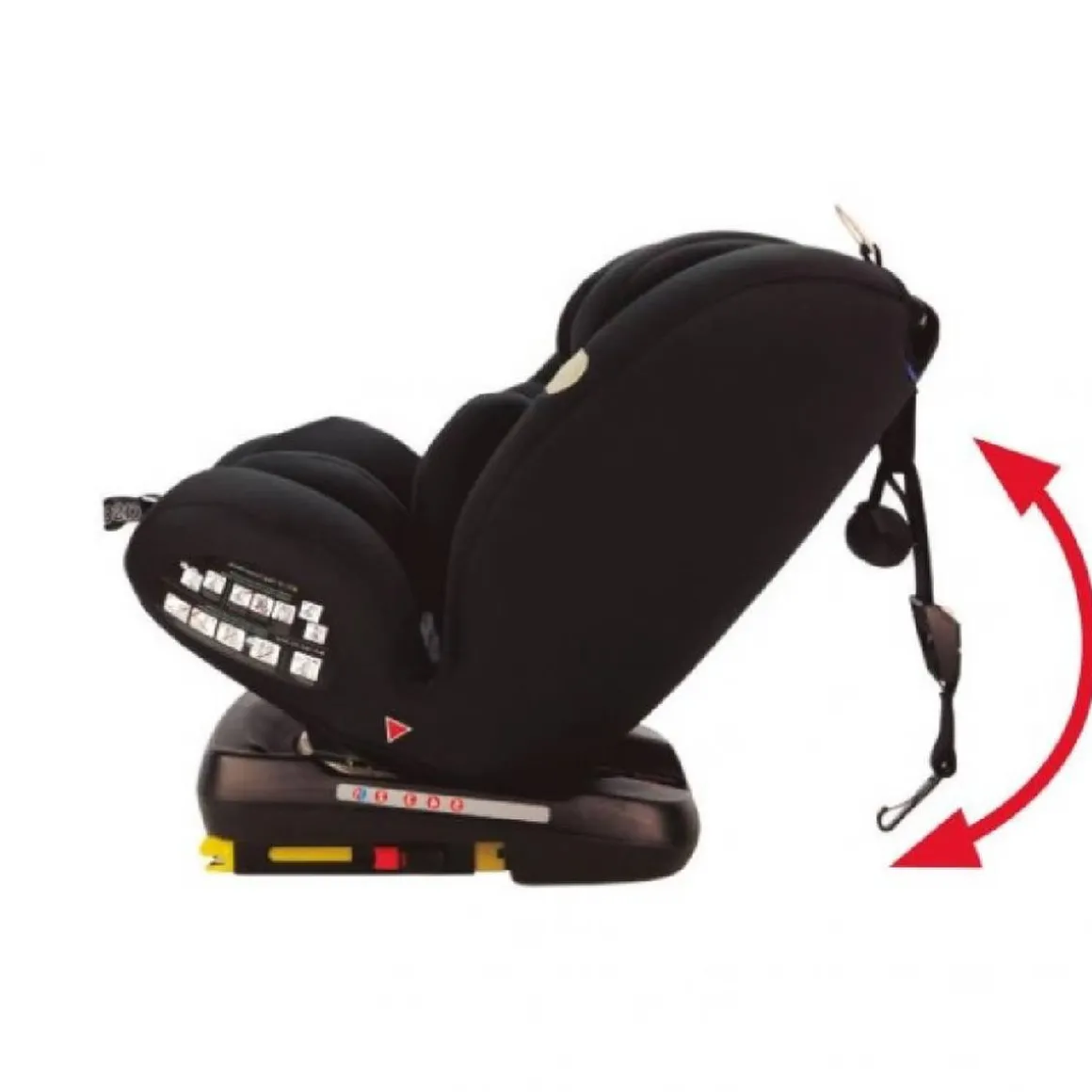 Asalvo - Silla de coche Austen negro