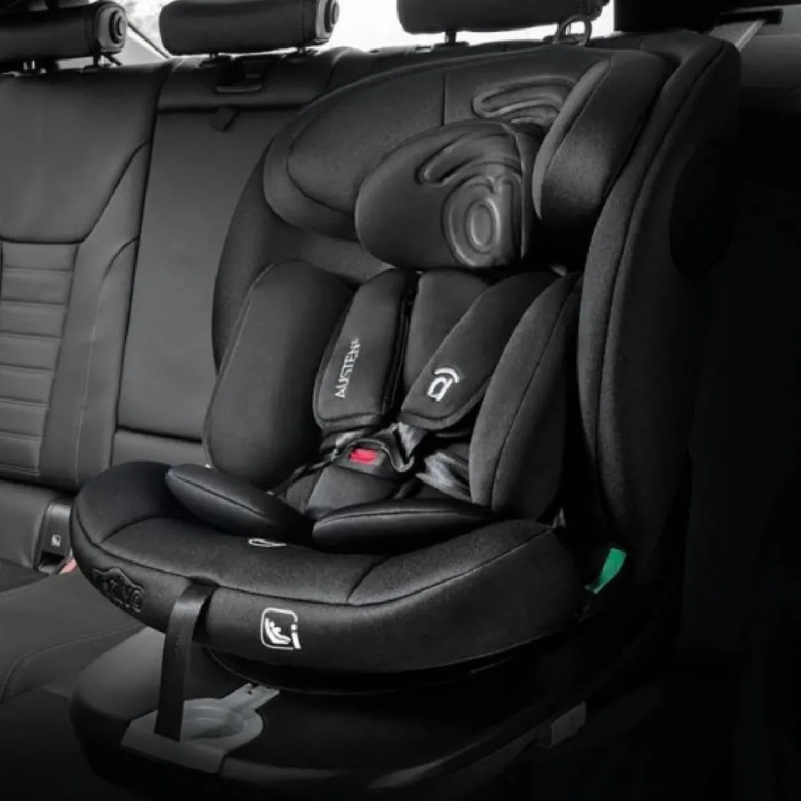 Asalvo - Silla de coche Austen negro