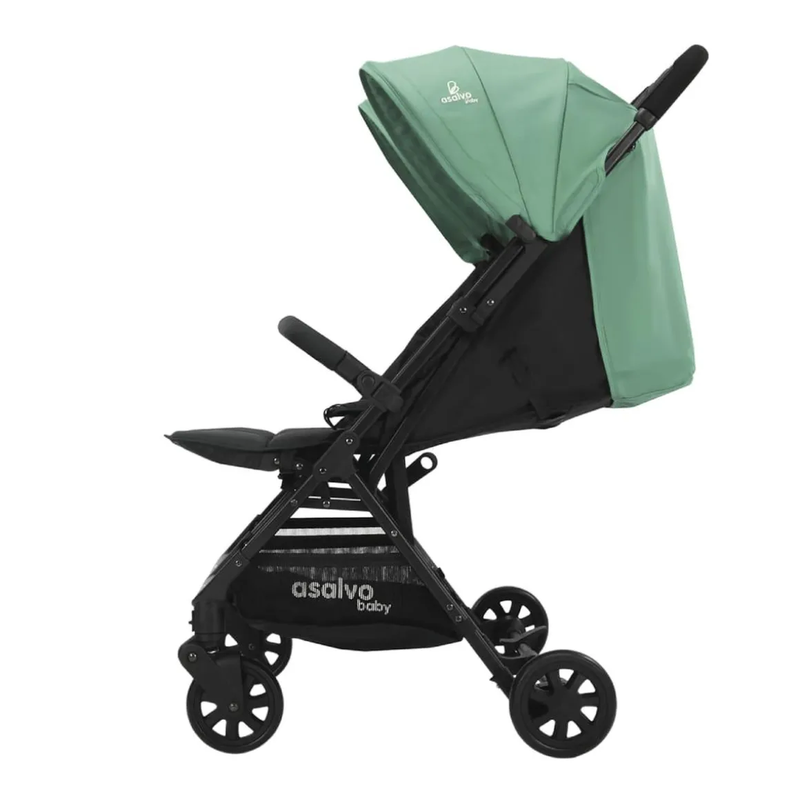 Asalvo - Silla de Paseo Gemelar Henry Verde