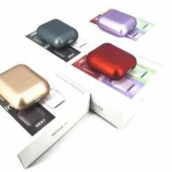 Auriculares Bluetooth INPODKLACK 12 Metalizado Rojo