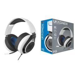 Auriculares Gaming Ukkonen Pro Multiplataforma Blanco
