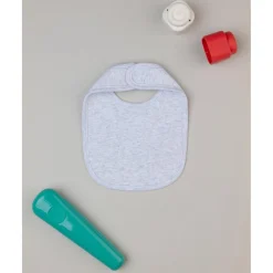 Babero Unisex Blanco "Daddy Mommy"