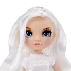 BABY born - Muñeca Fashion DIY ojos azules, top y zapatos extra, rotuladores lavables arcoiris