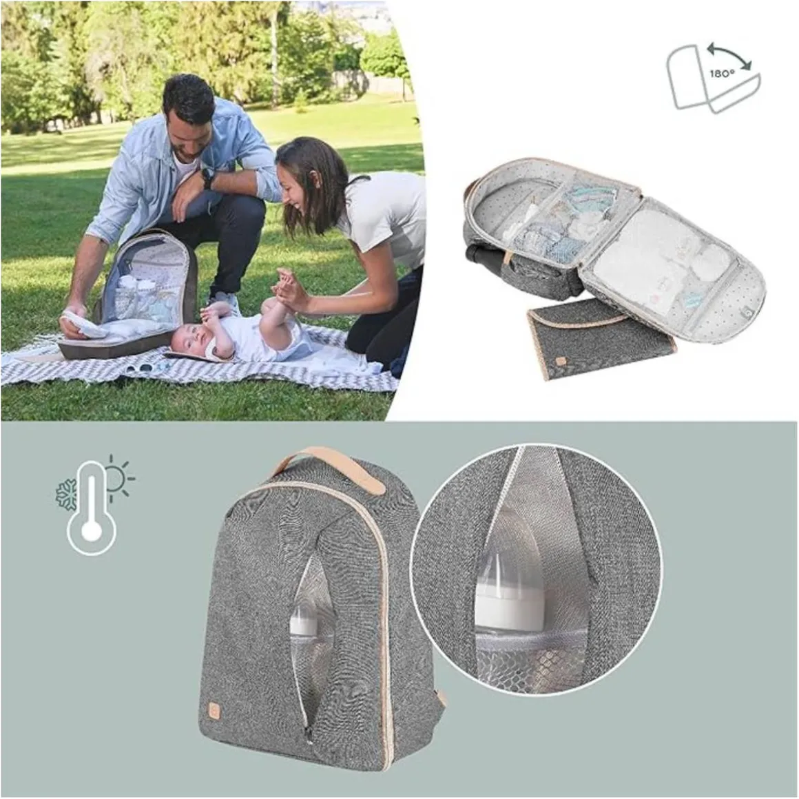 Babymoov - Mochila cambiador - Le Pyla