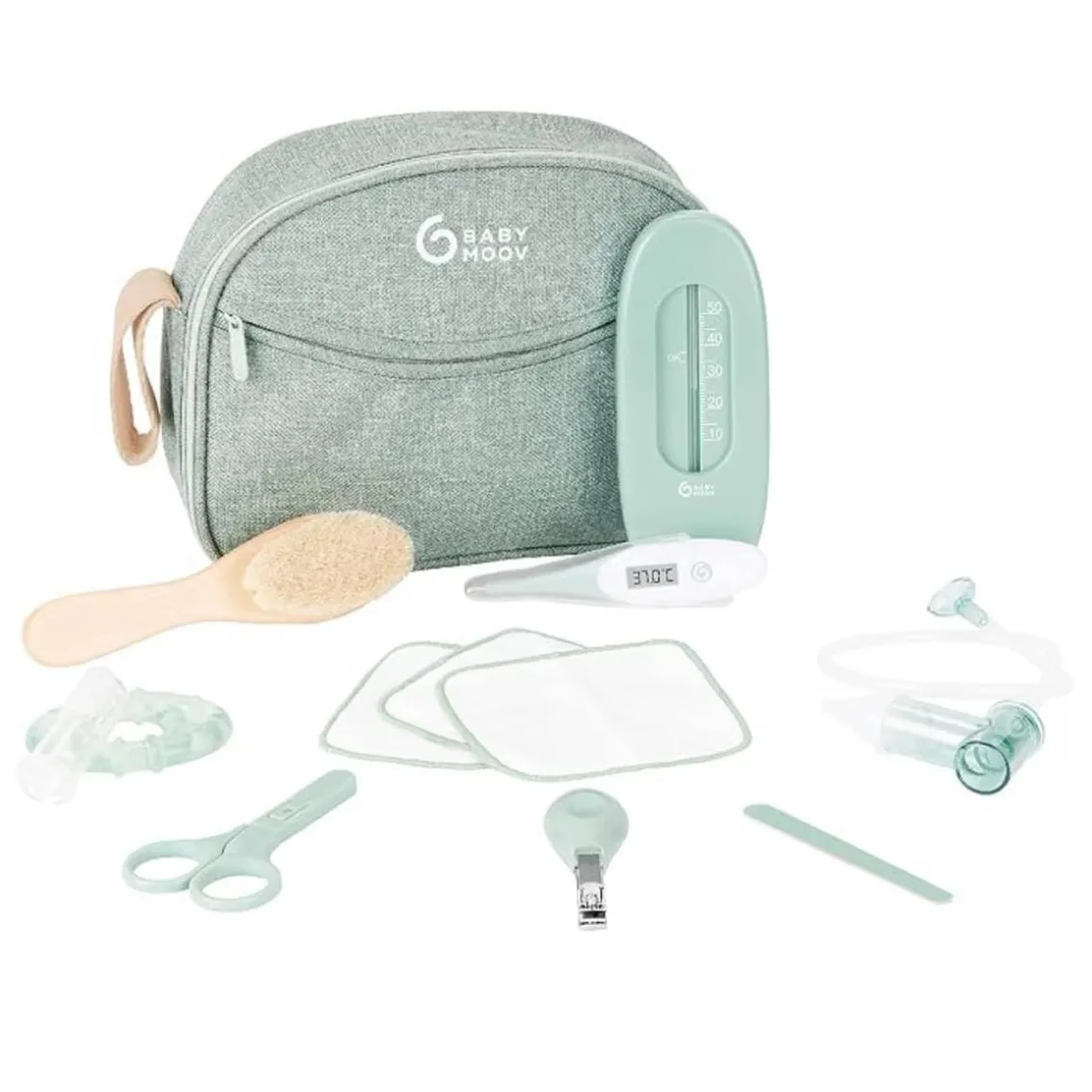 Babymoov - Neceser Bebé Matcha con 10 accesorios