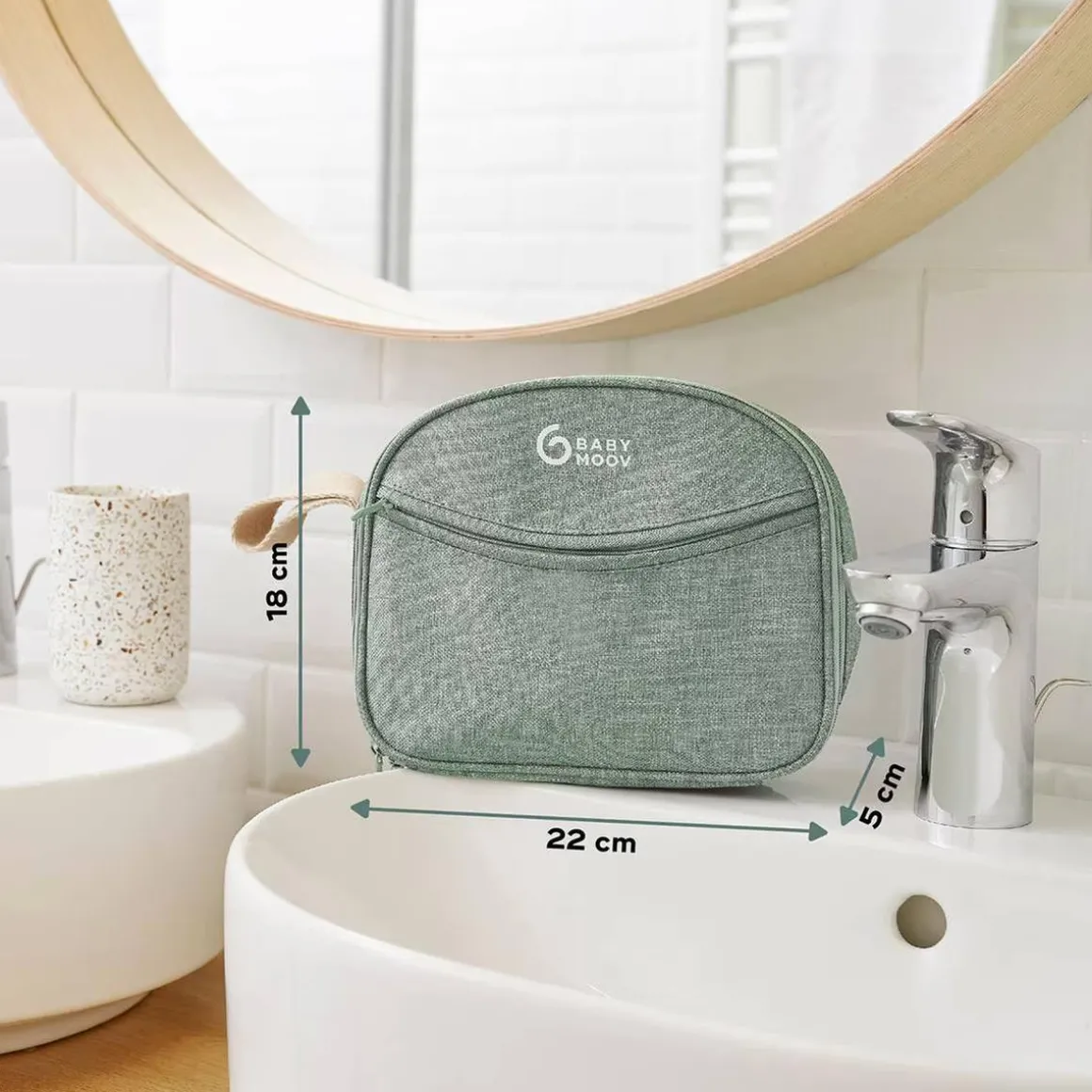 Babymoov - Neceser Bebé Matcha con 10 accesorios