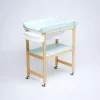 Bañera de Madera Natural Sobrebidé Safari Mint