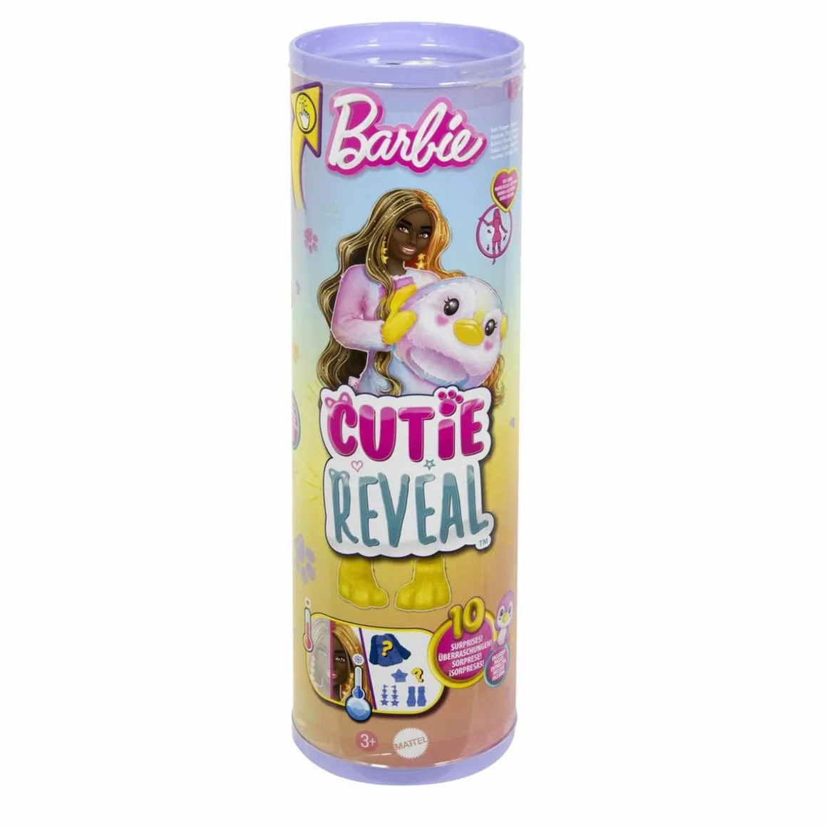 Barbie - Cutie Reveal muñeca pingüino