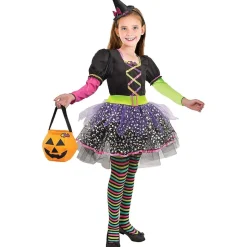 Barbie - Disfraz de Brujita multicolor 8-10 años