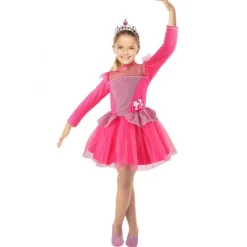 Barbie - Disfraz de princesa bailarina 3-4 años (90 cm)
