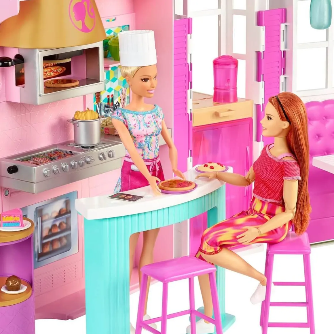 Barbie - Muñeca Barbie y restaurante Cook´n Grill