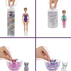 Barbie - Muñeca Color Reveal Fiesta Sorpresa