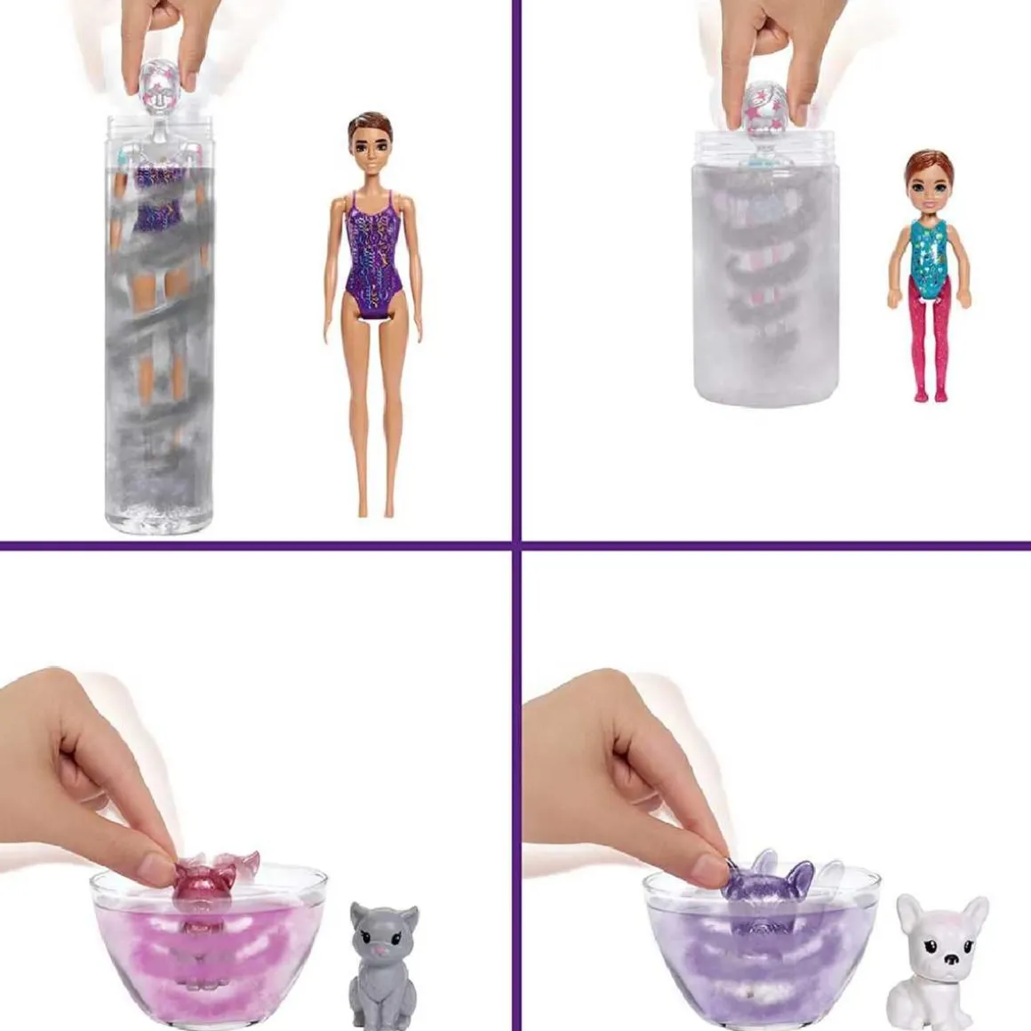 Barbie - Muñeca Color Reveal Fiesta Sorpresa
