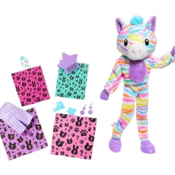 Barbie - Muñeca cutie reveal fashion cebra sueños de colores - (Varios modelos)