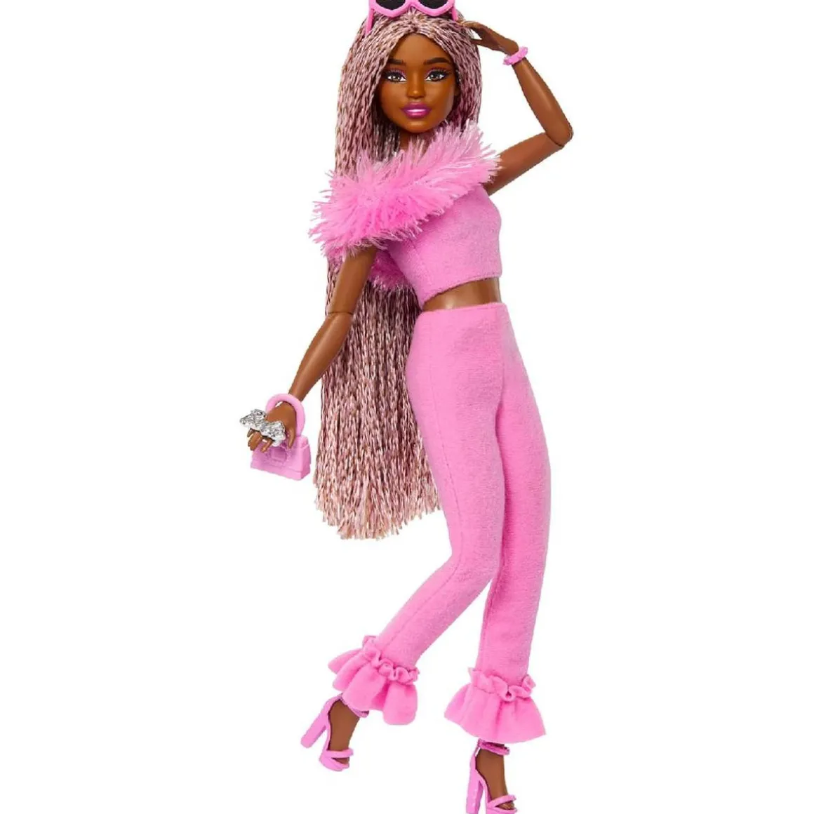 Barbie - Muñeca Deluxe Style con trenzas