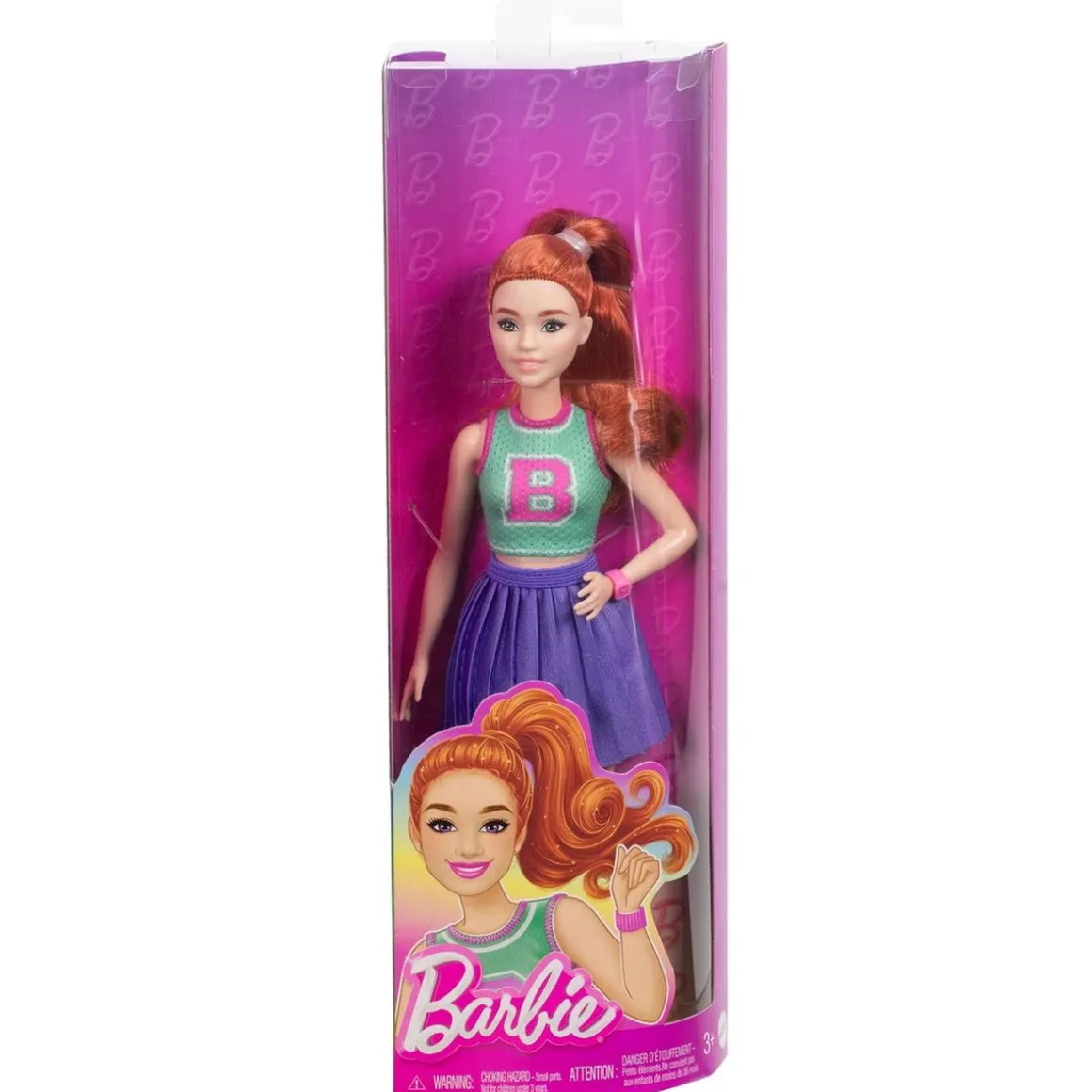 Barbie - Muñeca Fashionista look de animadora