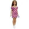 Barbie - Muñeca Fashionista Curvy Vitiligo - Vestido de lunares