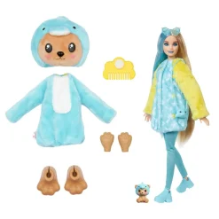 Barbie - Muñeca Sorpresa con Disfraz de Delfín y Accesorios (Varios modelos) ㅤ