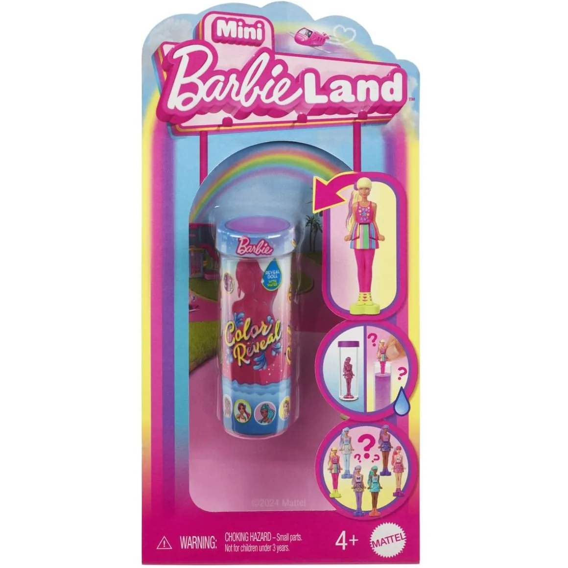 Barbie - Muñeca sorpresa Mini BarbieLand Color Reveal (Varios modelos)