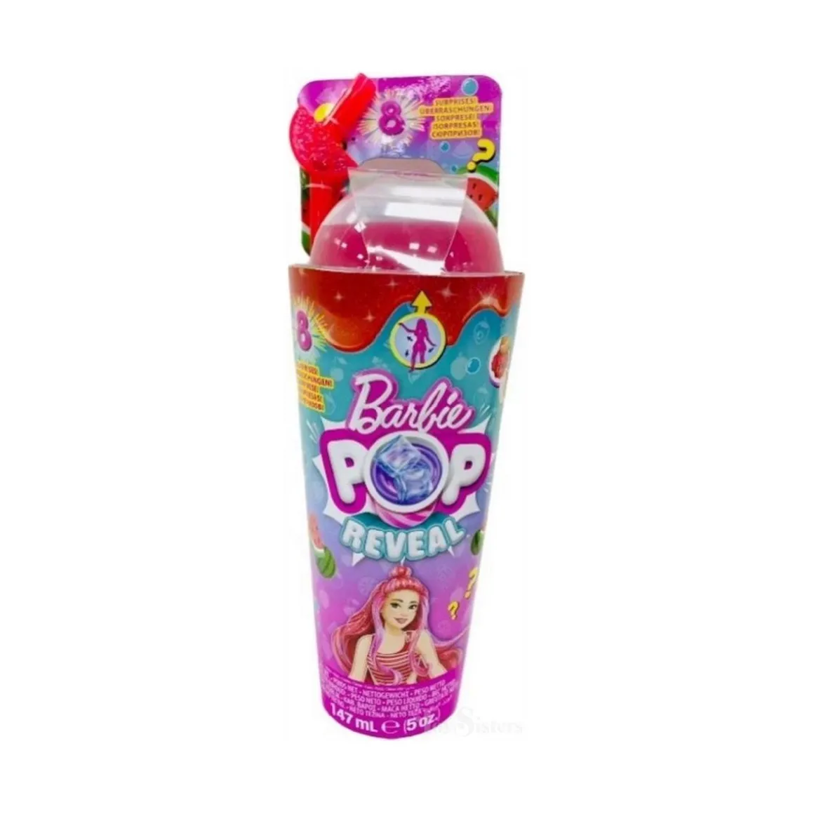 Barbie - Pop Reveal Serie frutas: Sandia