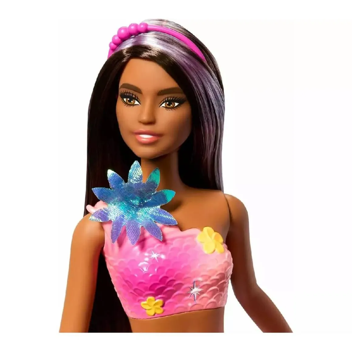 Barbie - Sirena Flores Mágicas - Morena