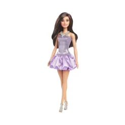 Barbie fashionista con vestido morado
