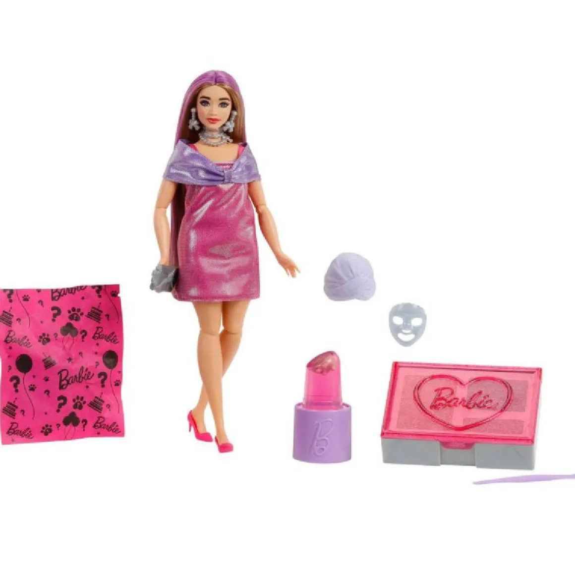 Barbie Party Unboxed GRWM Rosa