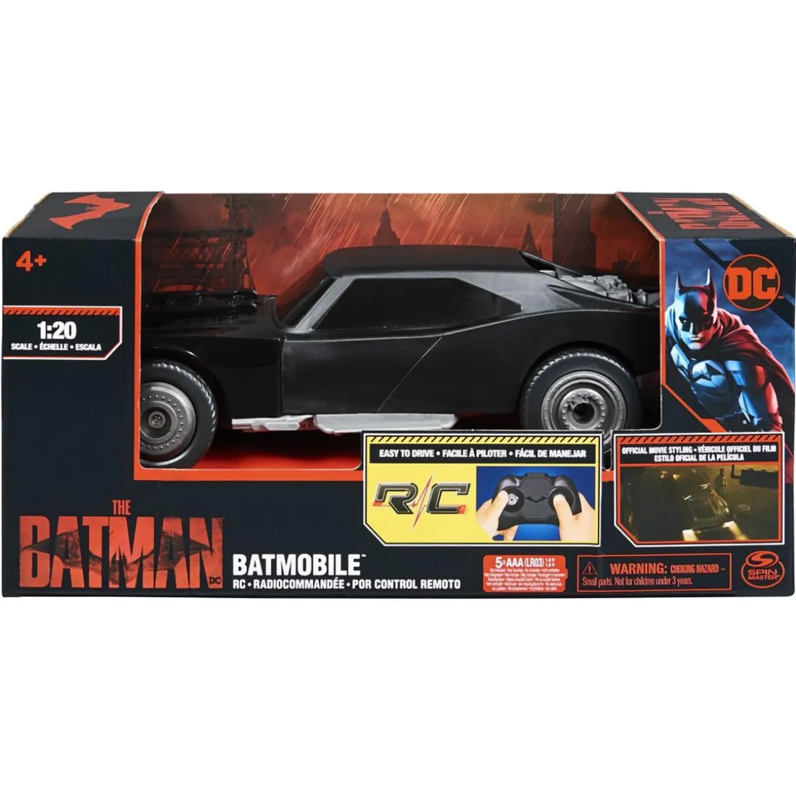 Batman - Batmóvil radiocontrol The Batman
