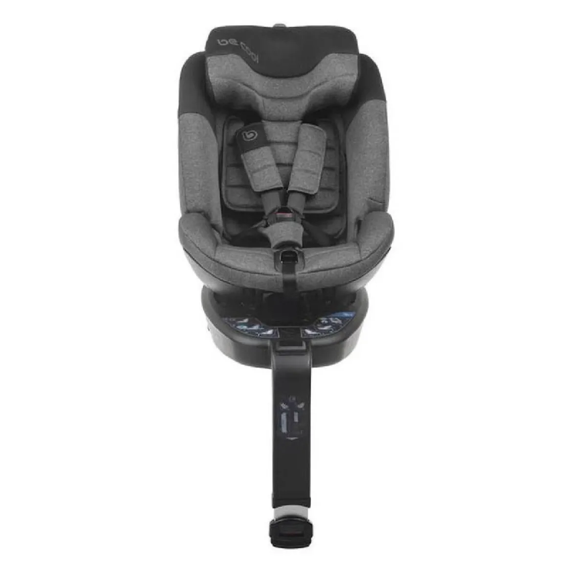 Be Cool - Silla de auto Zeus i-Size 40-125 cm - Negro/gris