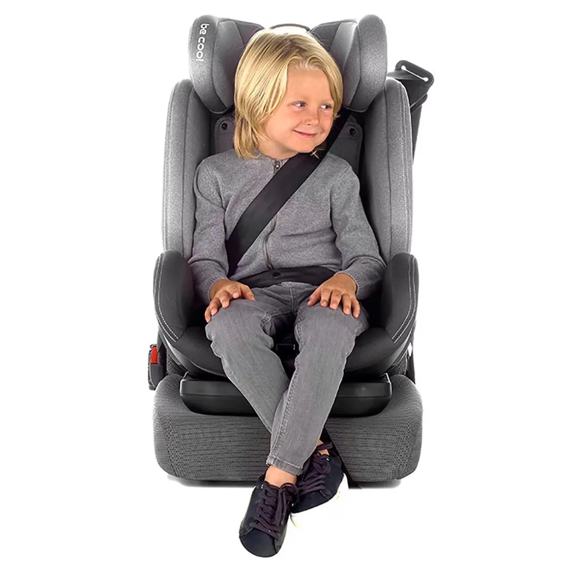 Be Cool - Silla de coche Space i-Size iron (76-150cm)