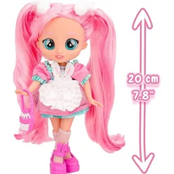 Bebés Llorones - Best Friends Forever Serie 3 Coney con pelo largo y 9 accesorios ㅤ