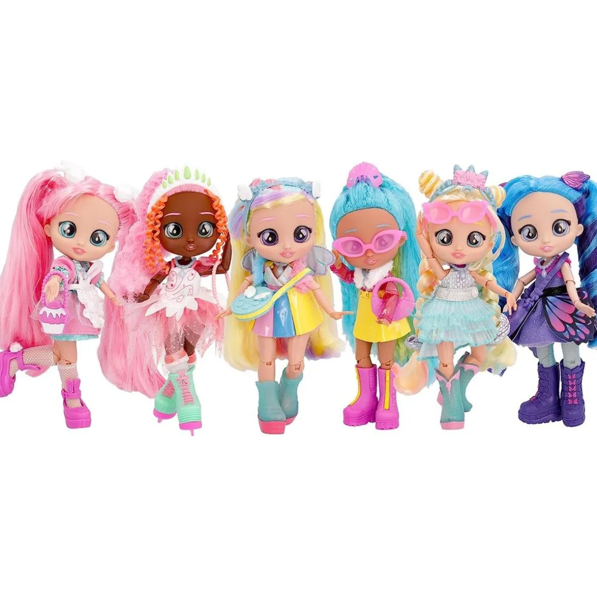 Bebés Llorones - Best Friends Forever Serie 3 Coney con pelo largo y 9 accesorios ㅤ