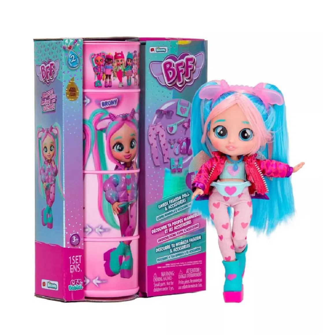 Bebés Llorones - Bruny - Muñeca BFF