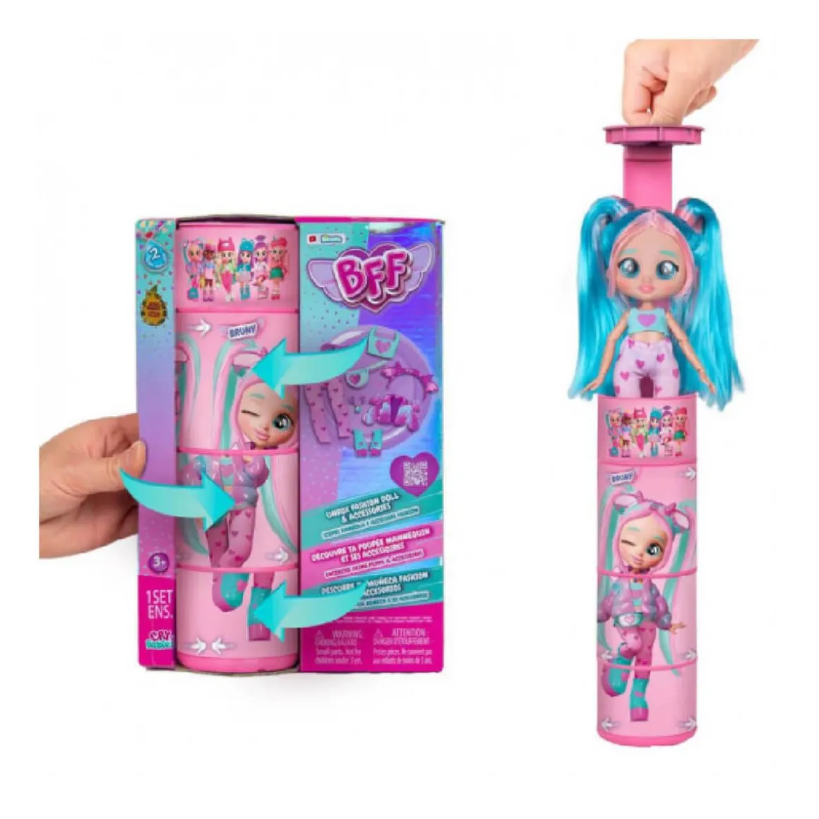 Bebés Llorones - Bruny - Muñeca BFF