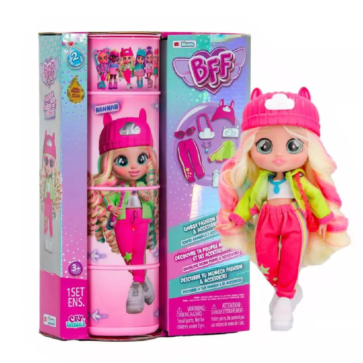 Bebés Llorones - Hannah - Muñeca BFF