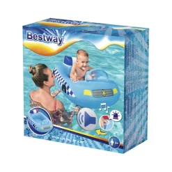 Bestway - Coche de policía hinchable con sonido