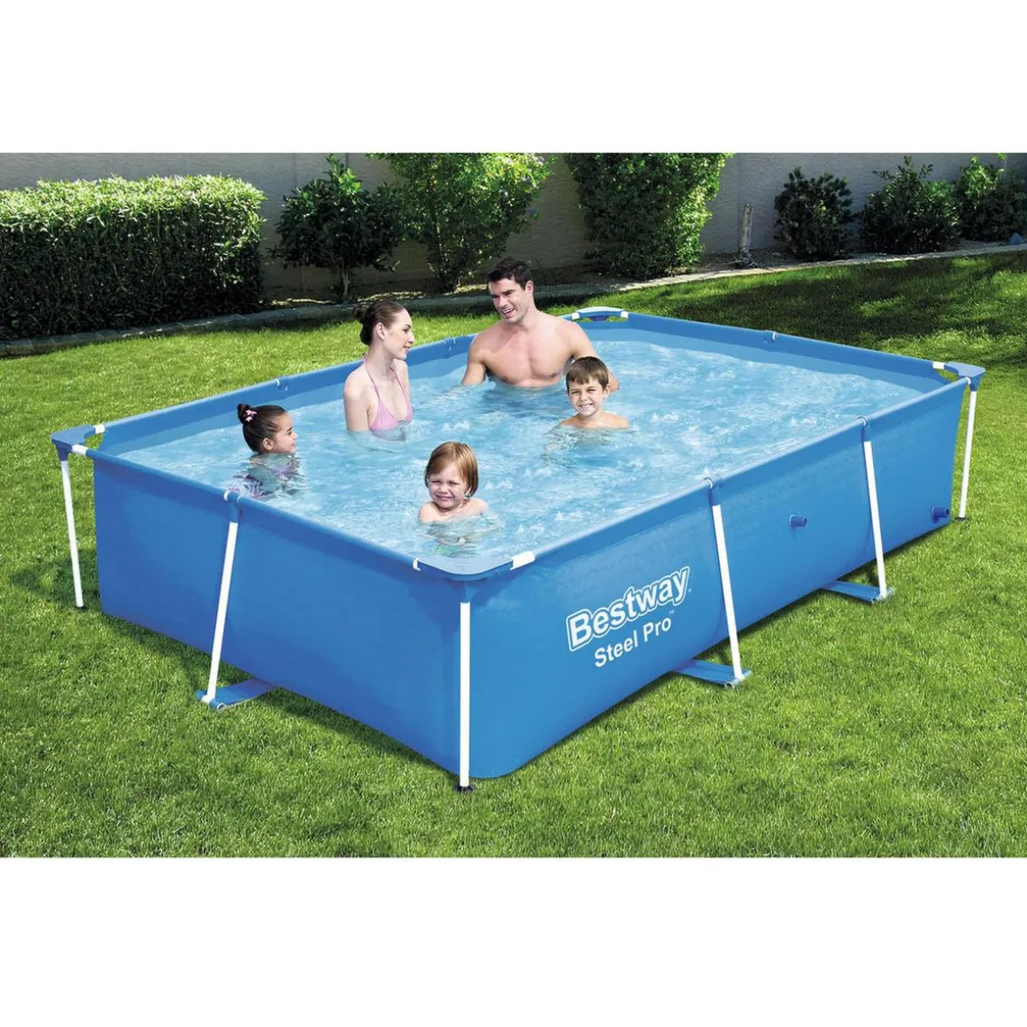 Bestway - Piscina Rectangular Steel Pro 259 x 170 cm