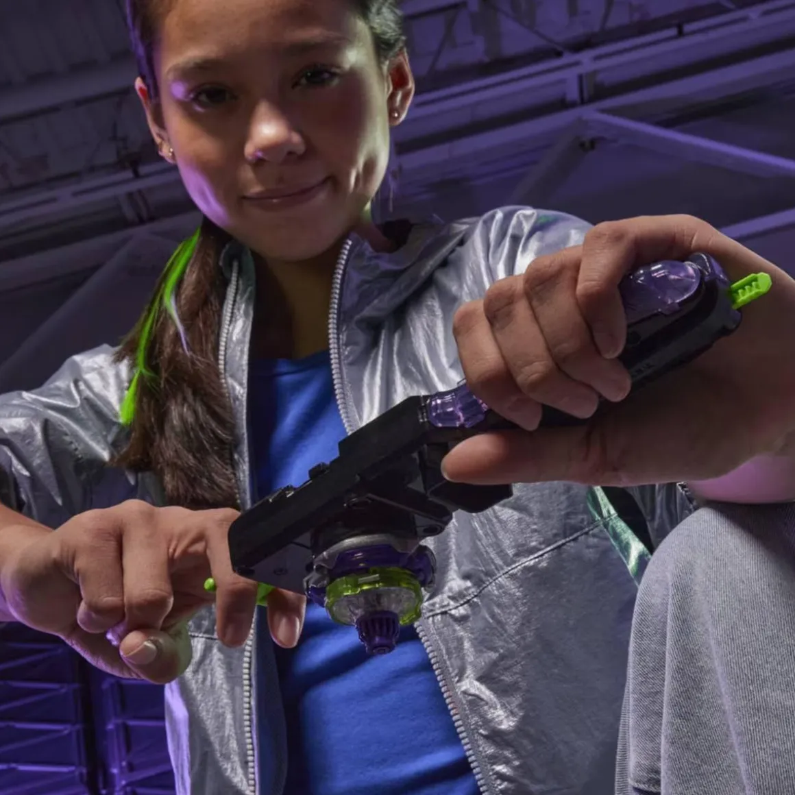 Beyblade X - Set lanzador Victory Grip