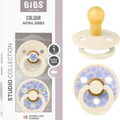 Bibs - Pack 2 chupetes Colour 0-6 meses - Jasmine Ivory Mix