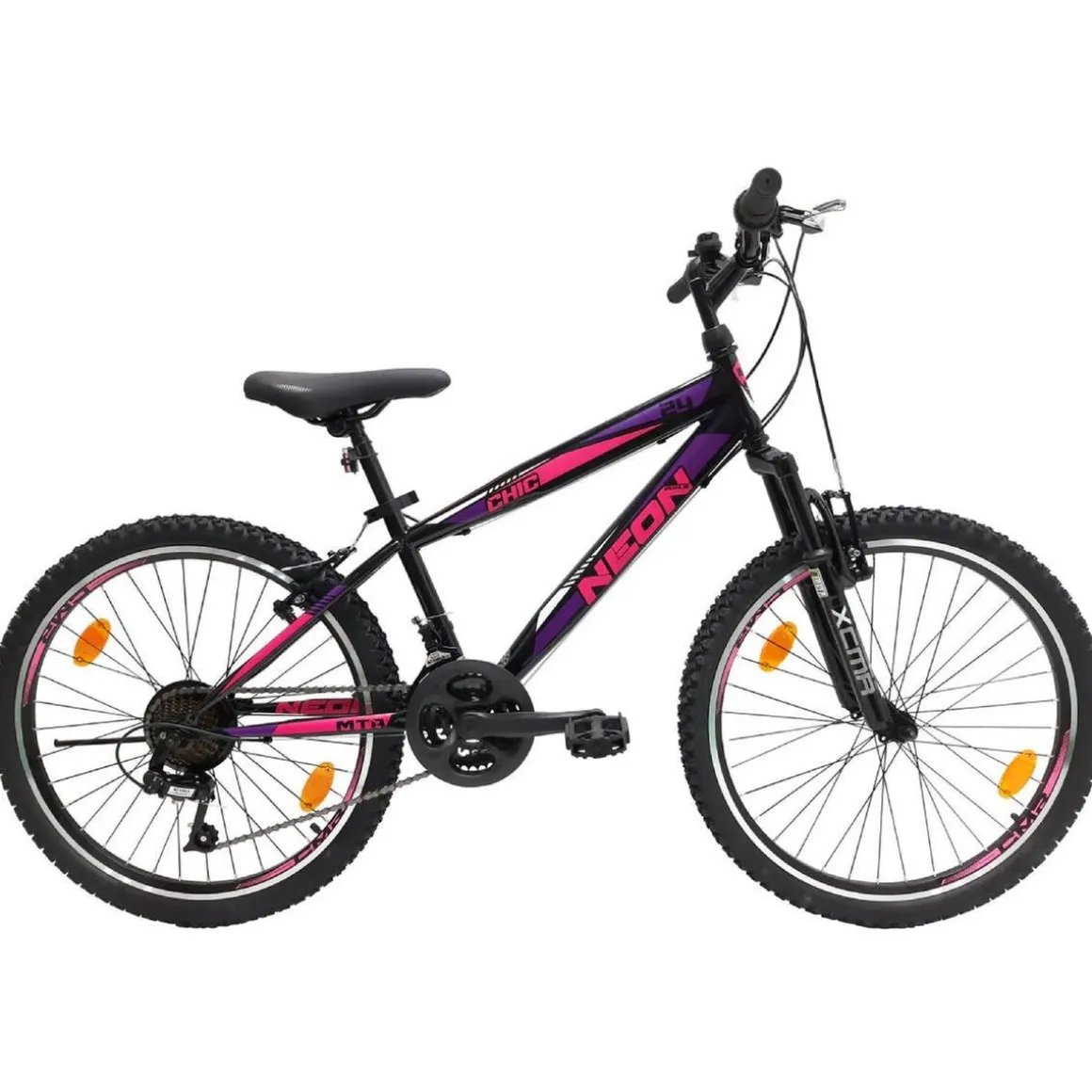 Bicicleta Neon Chic 24 Pulgadas con Suspensión