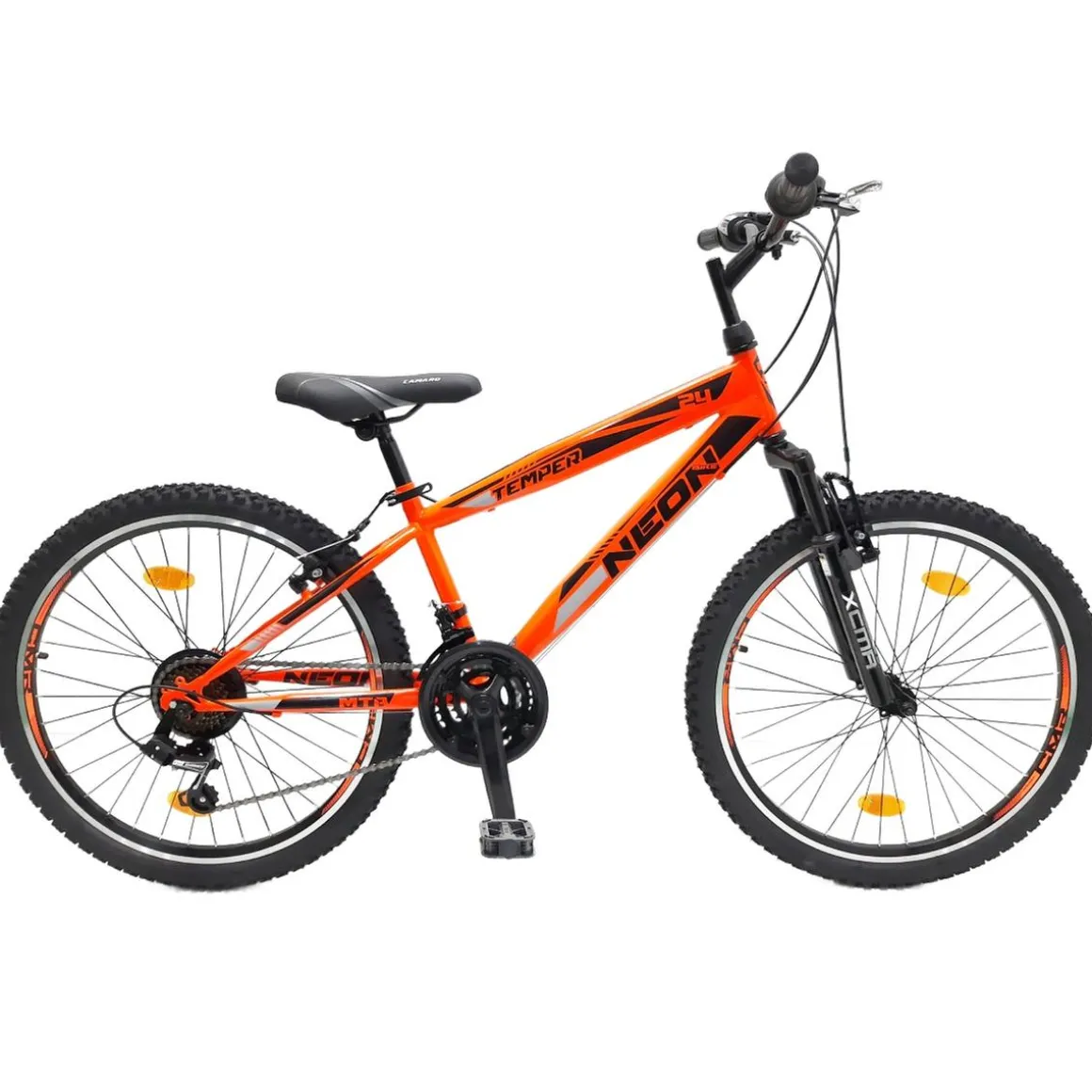 Bicicleta Neon Temper 24 Pulgadas con Suspensión